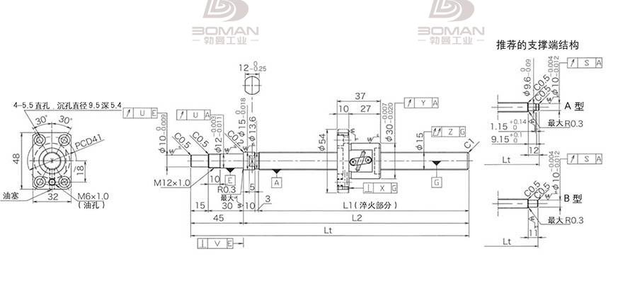 KURODA GP1502DS-BAPR-0600B-C3F 日本黑田精工kuroda